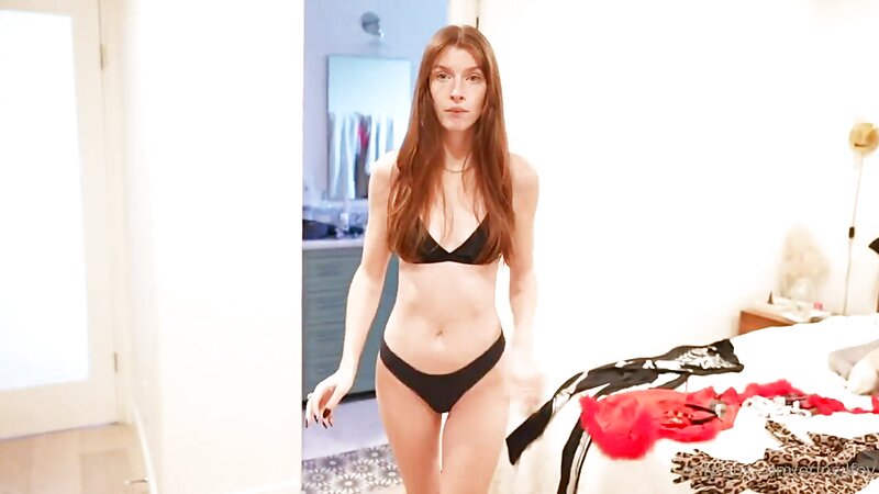 Erin Gilfoy Sexy Halloween Try On