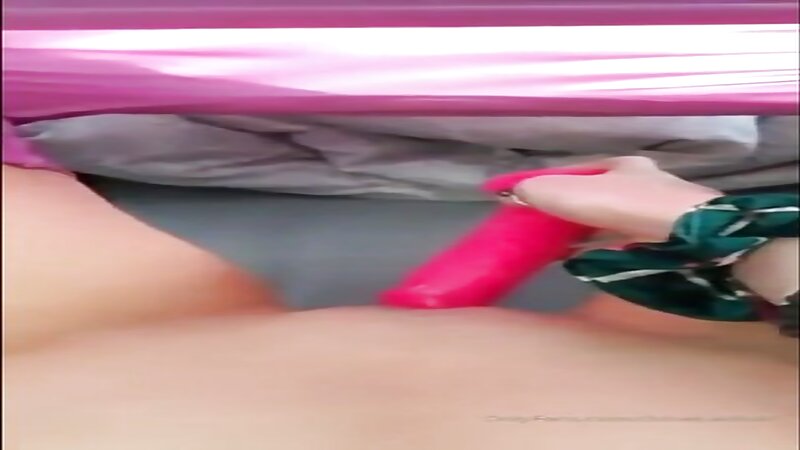 Chloe Toy Nude Dildo Play in Lingerie