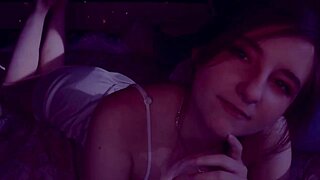 AftynRose ASMR Wet T-Shirt Cheeky Spray Video