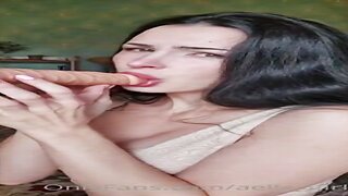 Aella Girl Blowjob Dildo Sucking Onlyfans Video