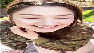 Alyx Star Masturbating In Public Park Porn Video