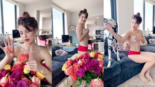Amanda Cerny Topless Tease Leaked Video