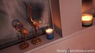 Amouranth Cozy Winter Strip Fansly Video Leaked