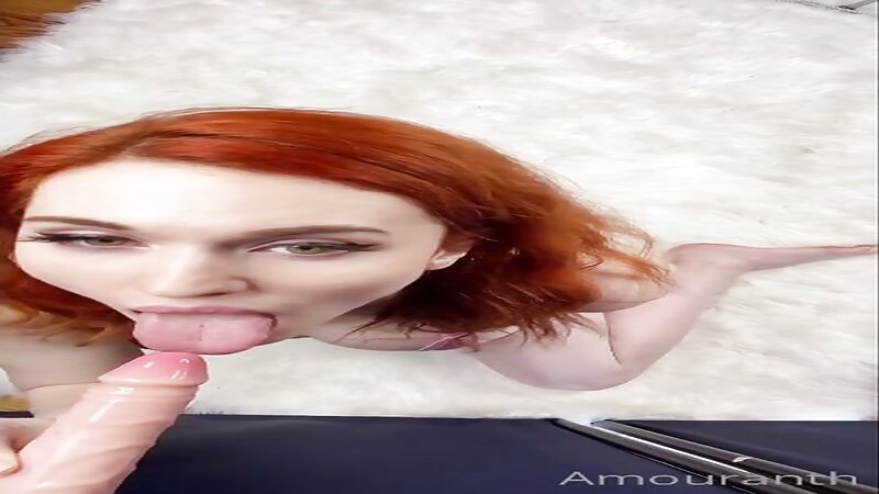 Amouranth Sloppy Blowjob